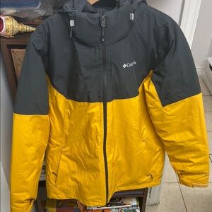 Columbia Interchange 3 in 1 Yellow and Black Ski Jacket